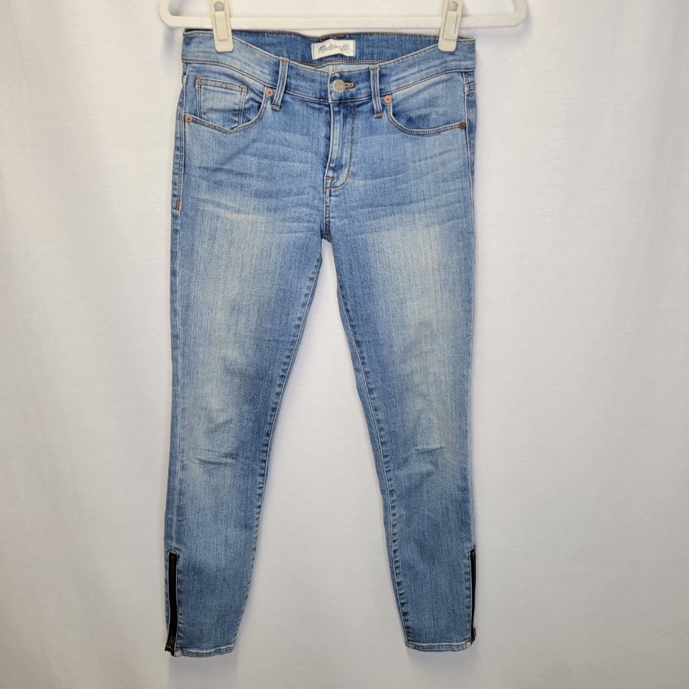 Madewell Women's Size 27 Jeans Zipper Hems